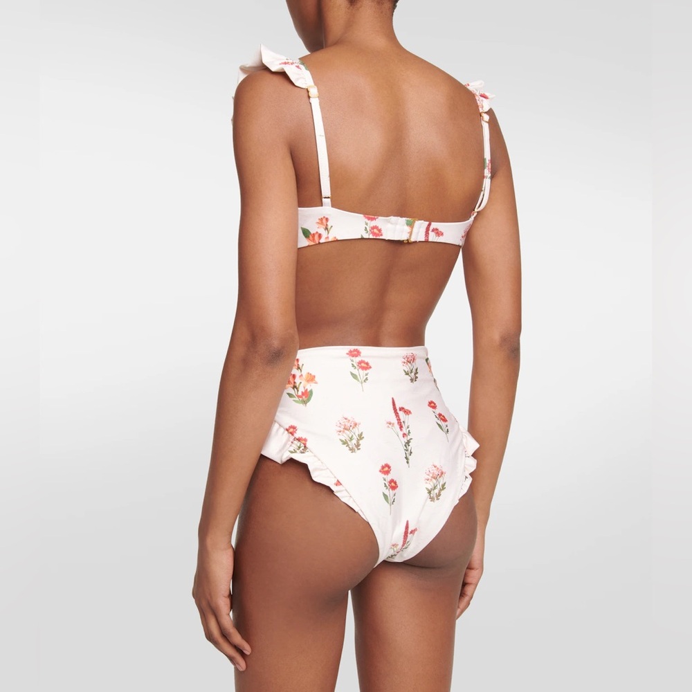 Agua by Agua Bendita Simbolo Kiwi Oasis Bikini Top & Bottom Bikini Set - Picture 2 of 7